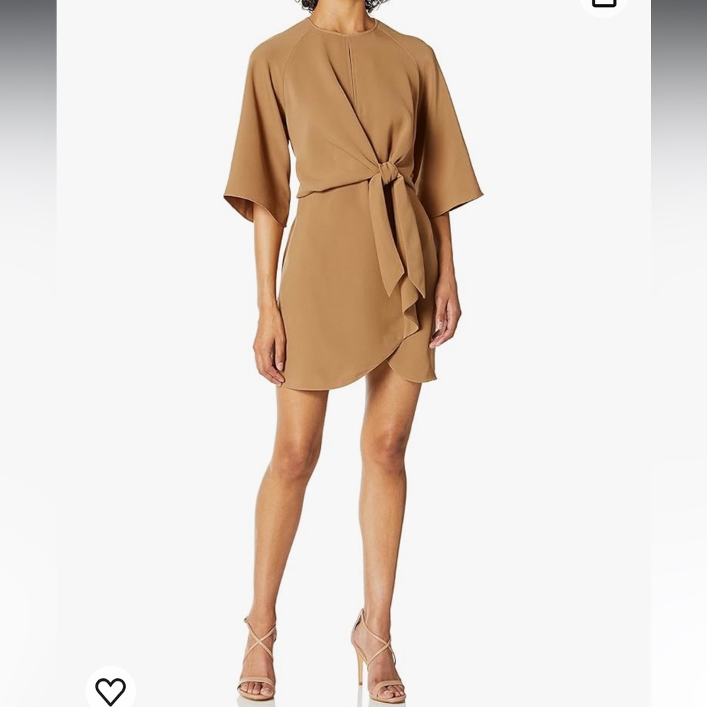 LIKELY Lucia Crepe Tie Front Cocktail Dress
